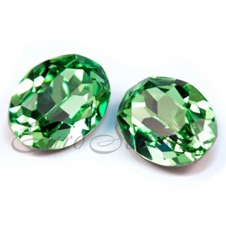Кристалл ювелирный "Овал" 13х18мм (стекло) RGLA-A008-13x18mm-M цв.01 
